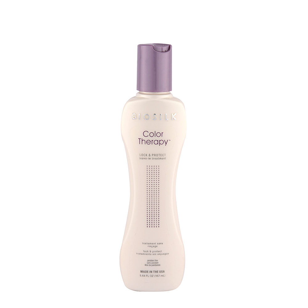 Biosilk Color Therapy Lock & Protect Leave In Treatment 167ml - tratamiento protector sin enjuague