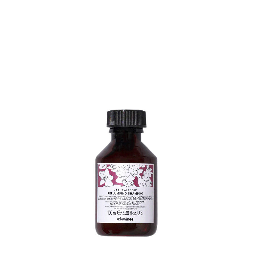 Davines Naturaltech Replumping Shampoo 100ml - champú elastizante e hidratante