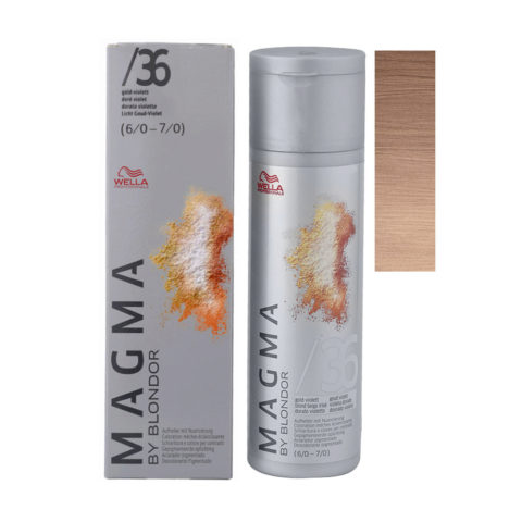 Wella Magma /36 Dorado Violeta 120g - decolorante