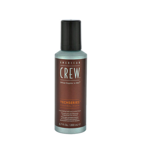 American Crew Styling Techseries Control Foam 200ml - espuma de larga duración