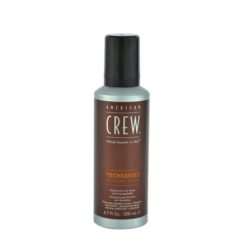 American Crew Styling Techseries Texture Foam 200ml - espuma espesante
