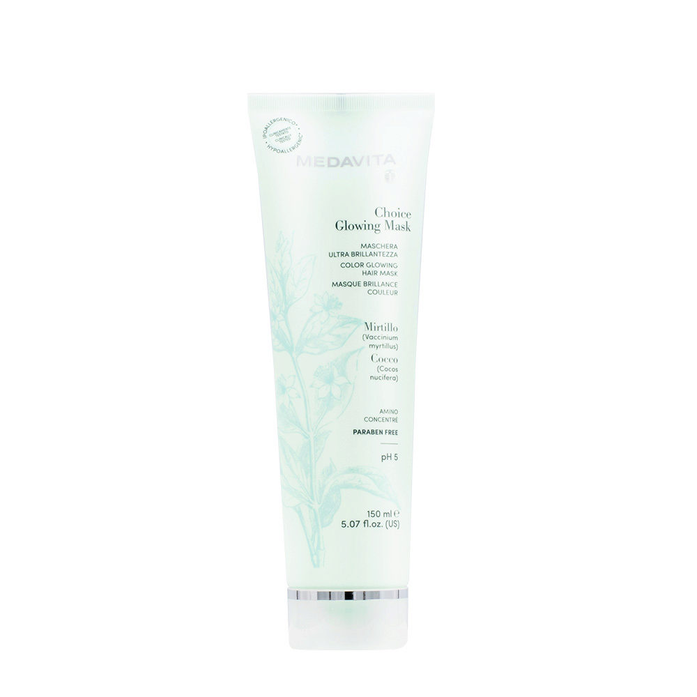 Medavita Choice Glowing Mask 150ml - mascara ultrabrillante