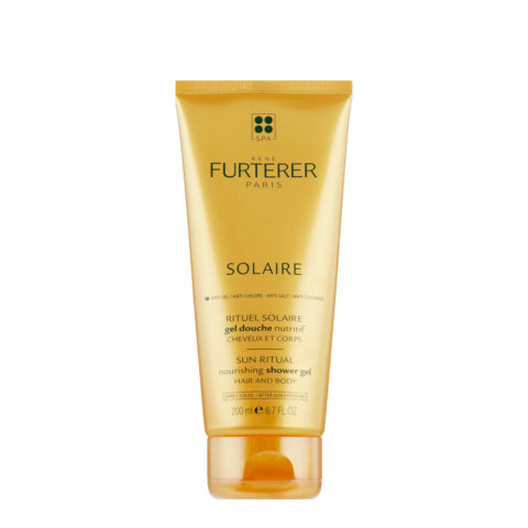 Solaire Nourishing Shower Gel Hair and Body 200ml - Gel de ducha hidratante