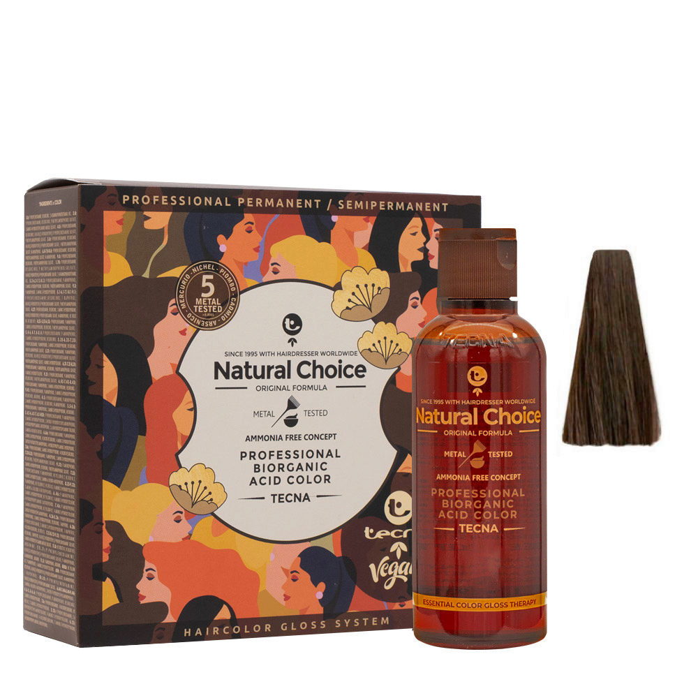 5.1 Castaño Claro Ceniza Tecna NCC Biorganic Acid Color 3x130ml