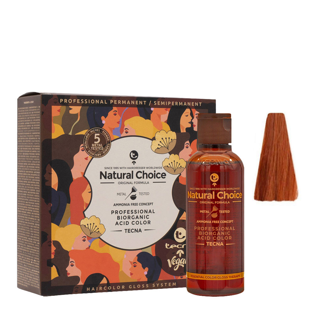 7.43 Rubio Oscuro Cobre Dorado Tecna NCC Biorganic Acid Color 3x130ml
