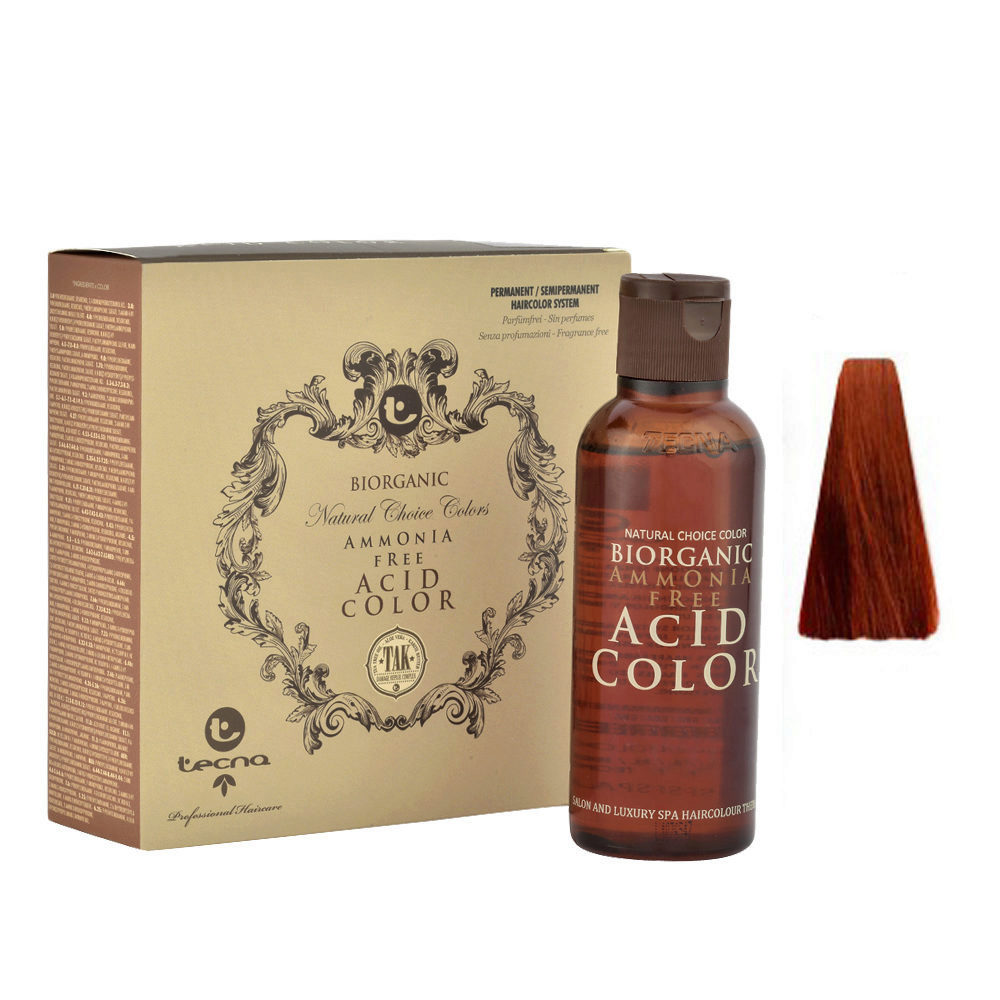 6.46 Naranja Rojo Tecna NCC Biorganic Acid Color 3x130ml