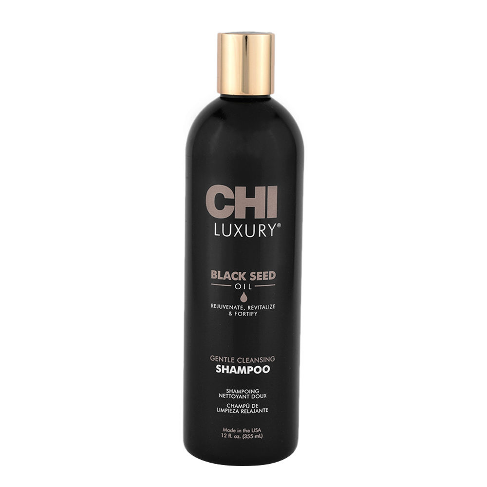 CHI Luxury Black Seed Oil Gentle Cleansing Shampoo 355ml - champú reestructurante delicado