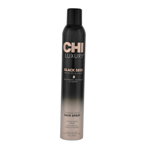 CHI Luxury Black seed oil Flexible hold Hair spray 340gr - Laca fijación flexible