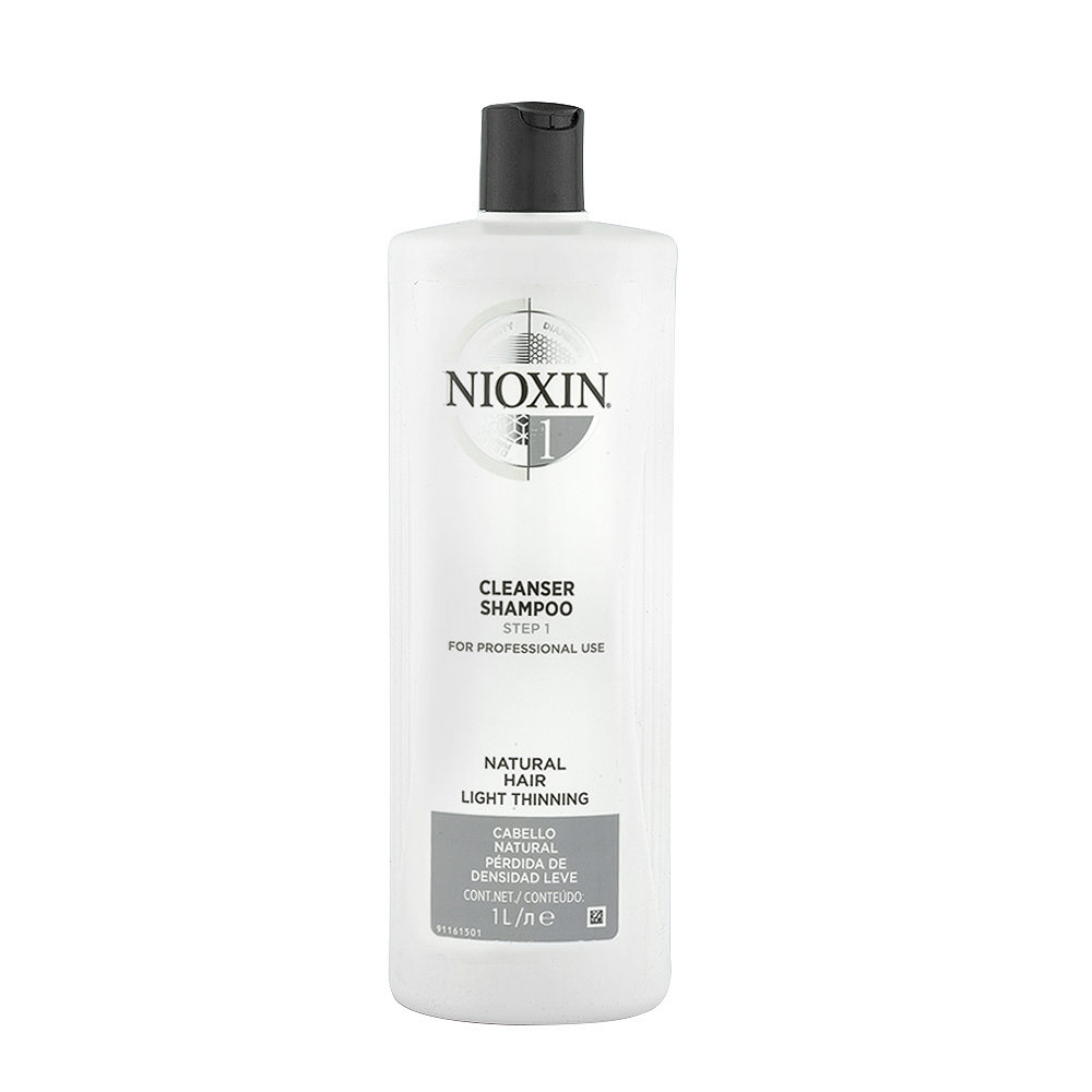 Nioxin System1 Cleanser shampoo 1000ml - Champù anticaìda