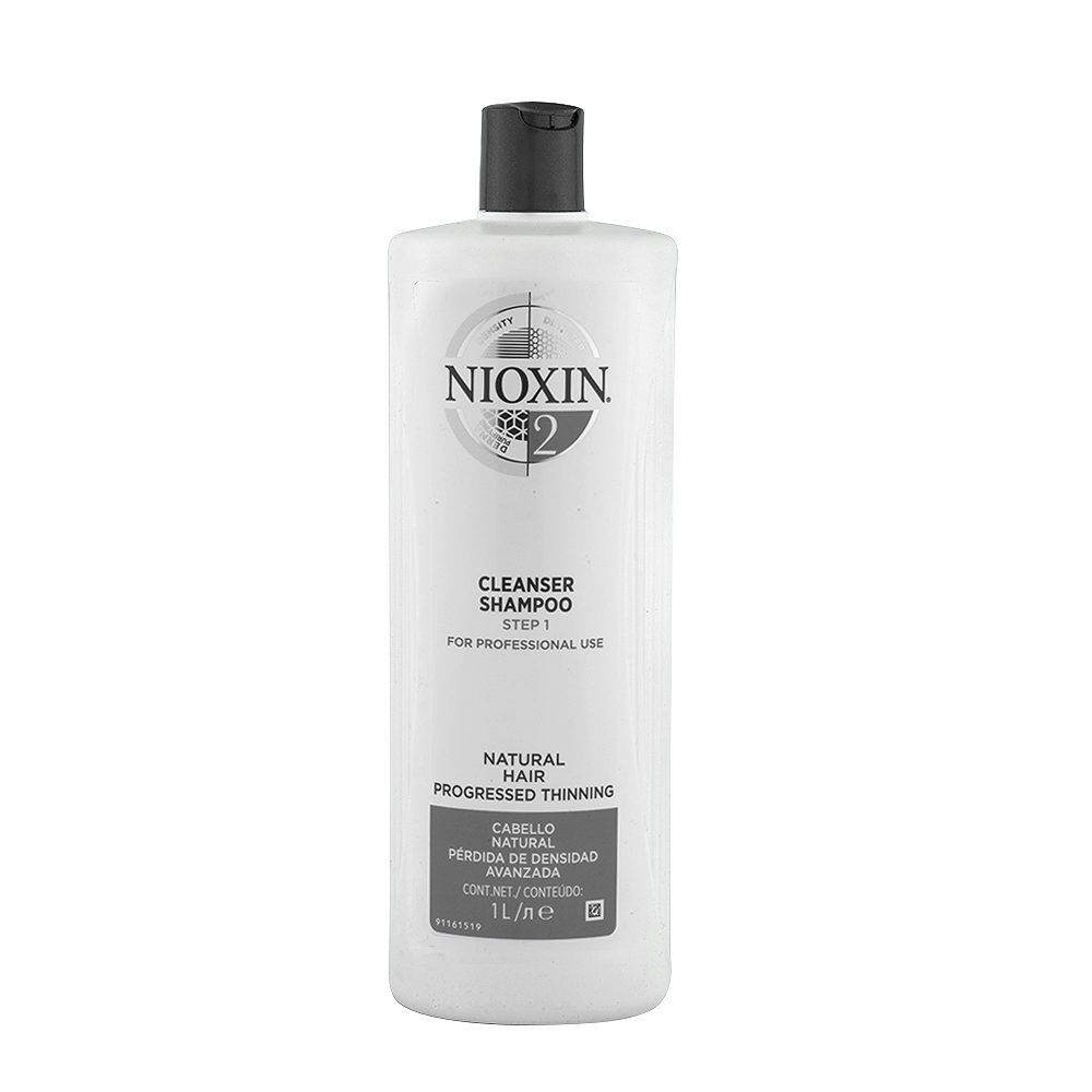 Nioxin System2 Cleanser Shampoo 1000ml - Champù anticaìda
