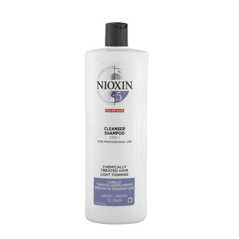 Nioxin System5 Cleanser Shampoo 1000ml - Champù anticaìda
