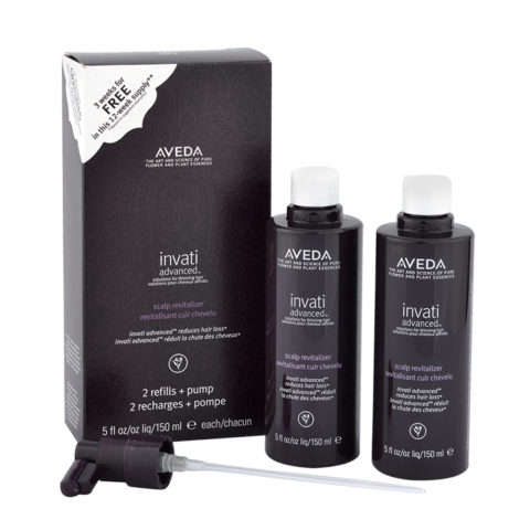 Invati advanced™ Scalp revitalizer 2x150ml - Tratamiento de refuerzo para el cabello fino.