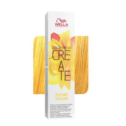 Wella Color Fresh Create Future Yellow 60ml - coloración directa semipermanente
