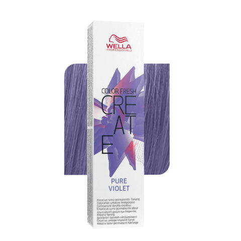 Wella Color Fresh Create Pure Violet 60ml - coloración directa semipermanente