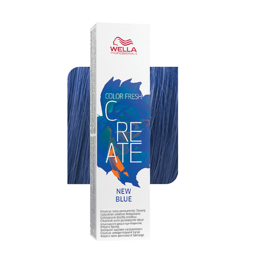 Wella Color Fresh Create New Blue 60ml - coloración directa semipermanente