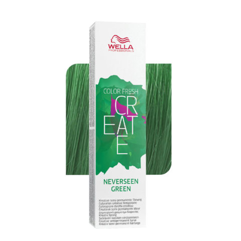 Wella Color Fresh Create Neverseen Green 60ml  - coloración directa semipermanente
