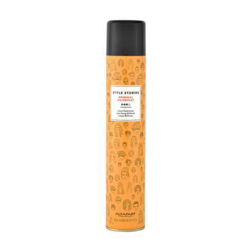 Alfaparf Milano Style Stories Original Hairspray 500ml - Laca Spray De Brillo