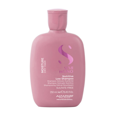 Semi Di Lino Moisture Nutritive Low Shampoo 250ml - champú nutritivo suave para cabellos secos
