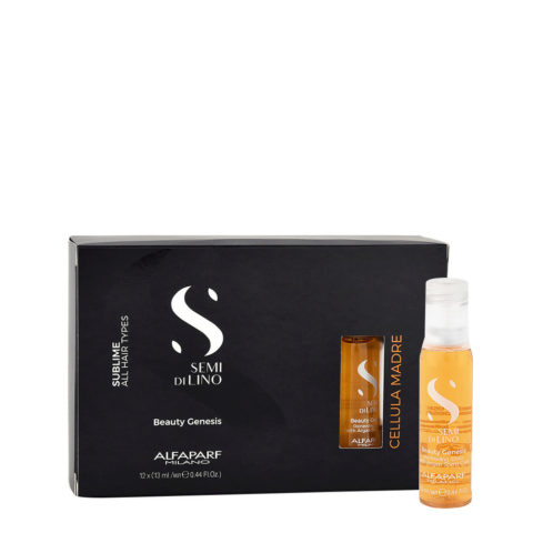 Alfaparf Milano Semi Di Lino Sublime Cellula Madre Beauty Genesis 12x13ml -  elixir renovador