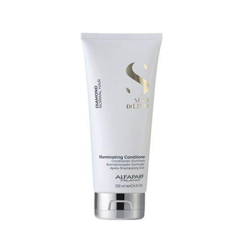 Alfaparf Milano Semi Di Lino Diamond Illuminating Conditioner 200ml - acondicionador iluminador