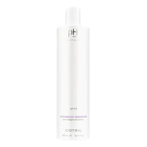 pH Med Advanced Sensipure Pre Shampoo Treatment 500ml - Tratamiento purificante previo al champú