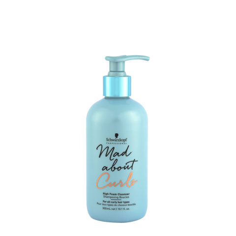 Schwarzkopf Mad about Curls High Foam Cleanser 300ml - champú en mousse