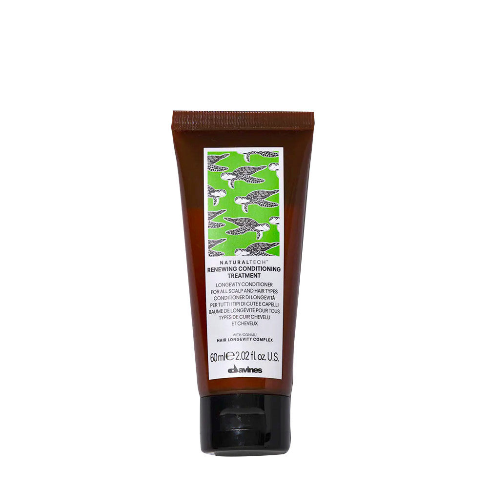 Davines Naturaltech Renewing Conditioning Treatment 60ml - acondicionador de longevidad para todo tipo de cabello