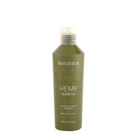 Selective Hemp Sublime Ultimate Luxury Shampoo 250ml - con Aceite de Semilla de Canabis