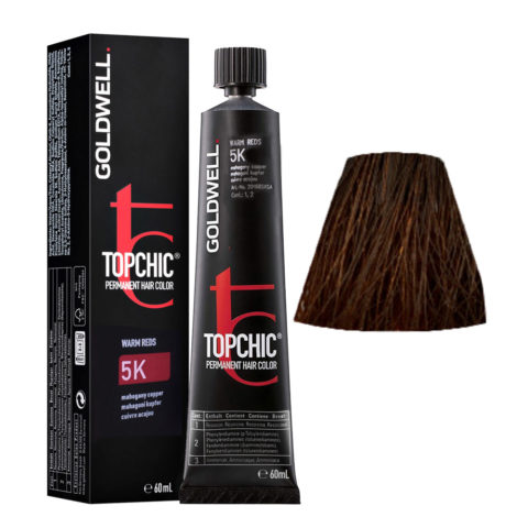 5K Cobre caoba Goldwell Topchic Warm reds tb 60ml