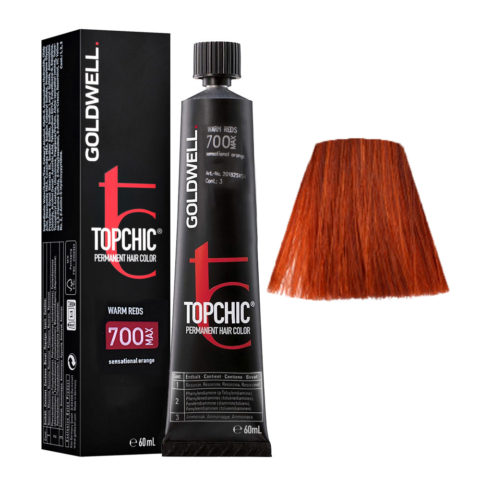 7OO MAX Naranja sensacional Goldwell Topchic Warm reds tb 60ml