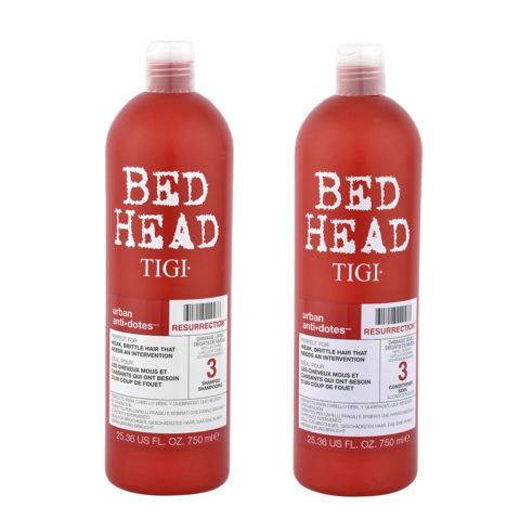 Tigi Urban Antidotes Kit Resurrection Champú 750ml  Acondicionador 750ml