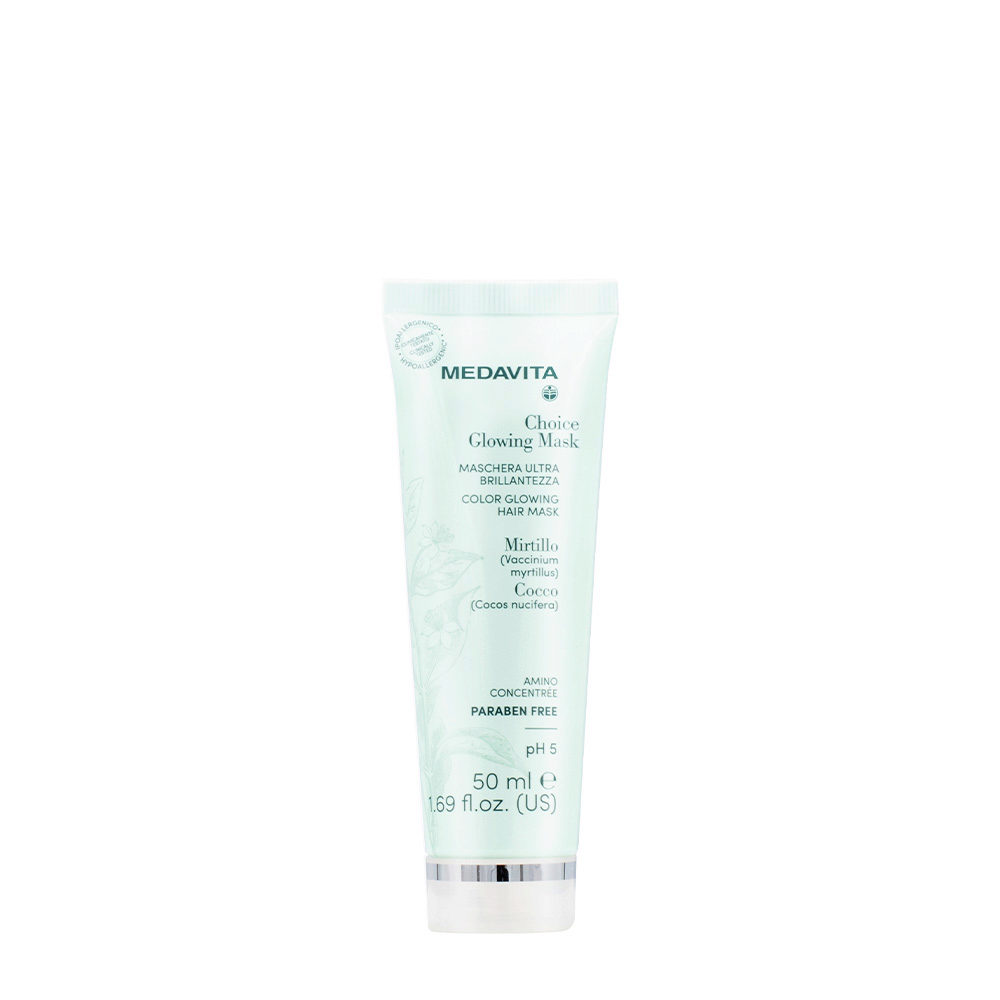 Medavita Choice Glowing Mask 50ml - mascara ultrabrillante