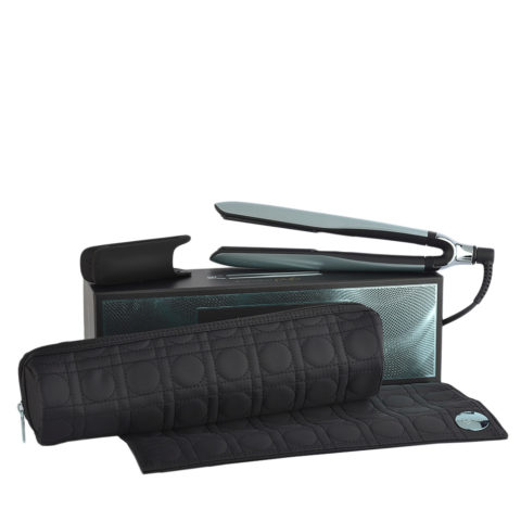 Platinum + Styler Glacial Blue Collect. with Heat-resistant Bag - plancha con necéser térmico