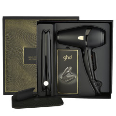 Gold Professional Styler & Air Professional Hairdryer Dry & Style Gift Set