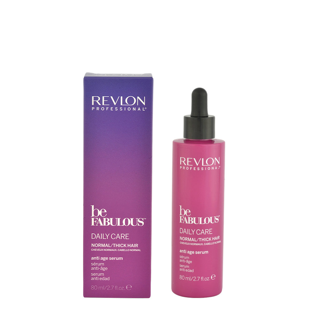 Revlon Be Fabulous Daily care Normal / thick hair Anti age serum 80ml - suero antienvejecimiento cabello grueso