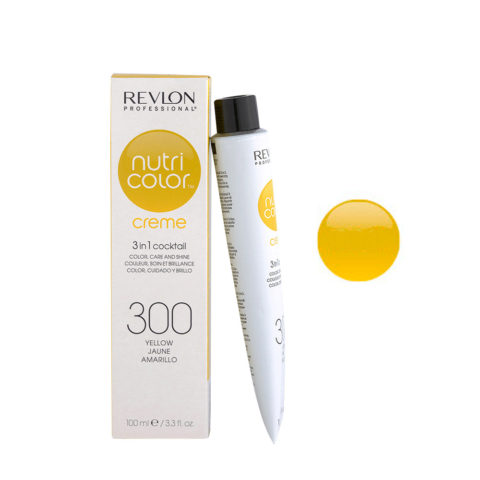 Revlon Nutri Color Creme 300 Amarillo 100ml - Mascara Colore