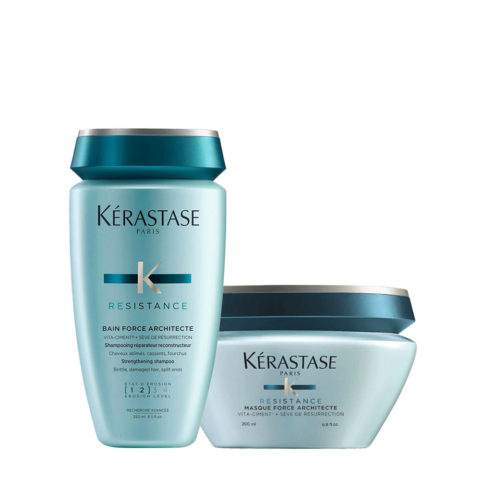 Kerastase Résistance Bain Force Architecte 250ml Masque Force Architecte 200ml