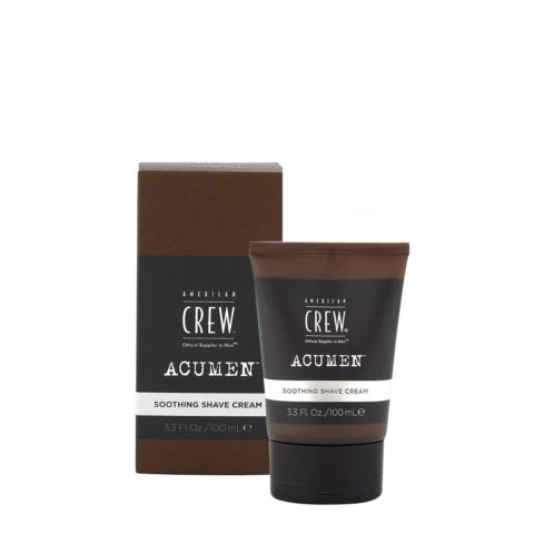 American Crew Acumen Soothing Shave Cream 100ml - Crema De Afeitar Hidratante