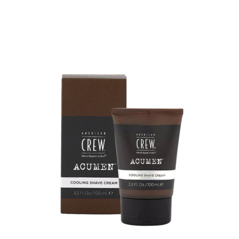 American Crew Acumen Cooling Shave Cream 100ml - Crema De Afeitar Refrescante