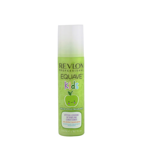 Revlon Equave Kids Green Apple Hypoallergenic Detangling conditioner 200ml - acondicionador hipoalergénico desenredante