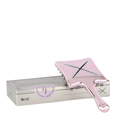 Ikoo Paddle X Metallic Manhattan glam - cepillo plano