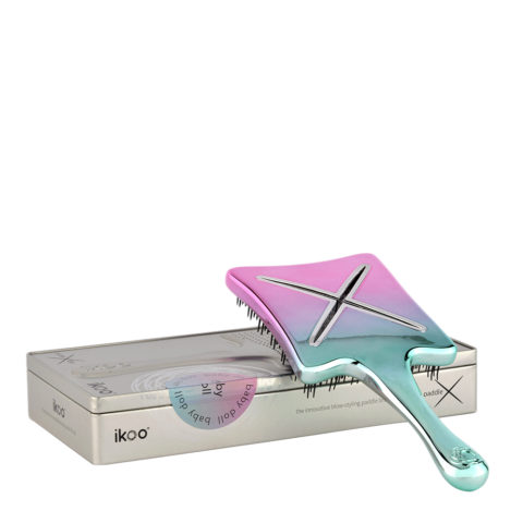 Ikoo Paddle X Metallic Baby doll - cepillo plano