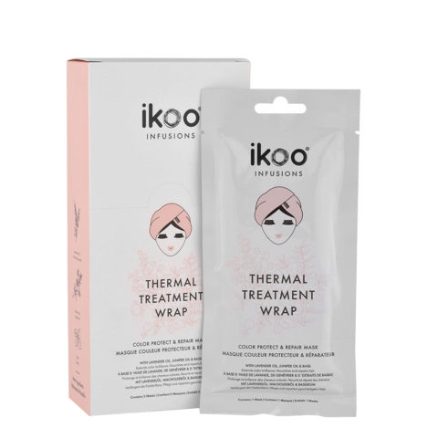 Ikoo Thermal Treatment Wrap Color Protect & Repair 5x35g - Mascarilla Reestructurante Cabello Coloreado