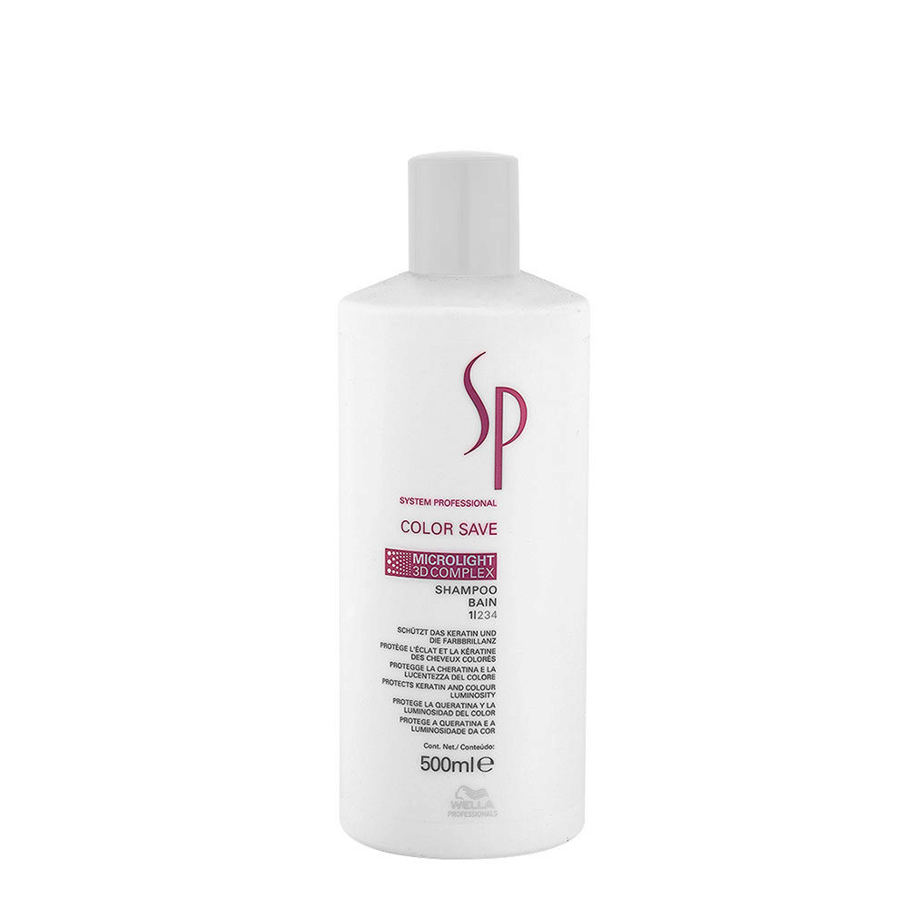 Wella SP Color Save Shampoo 500ml - champú para cabello coloreado