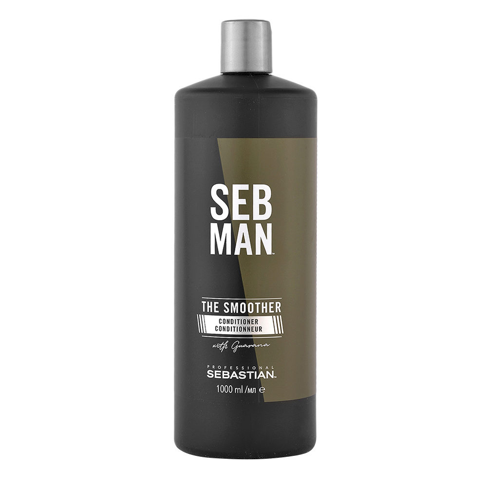Sebastian Man The Smoother Rinse Out 1000ml - acondicionador hidratante