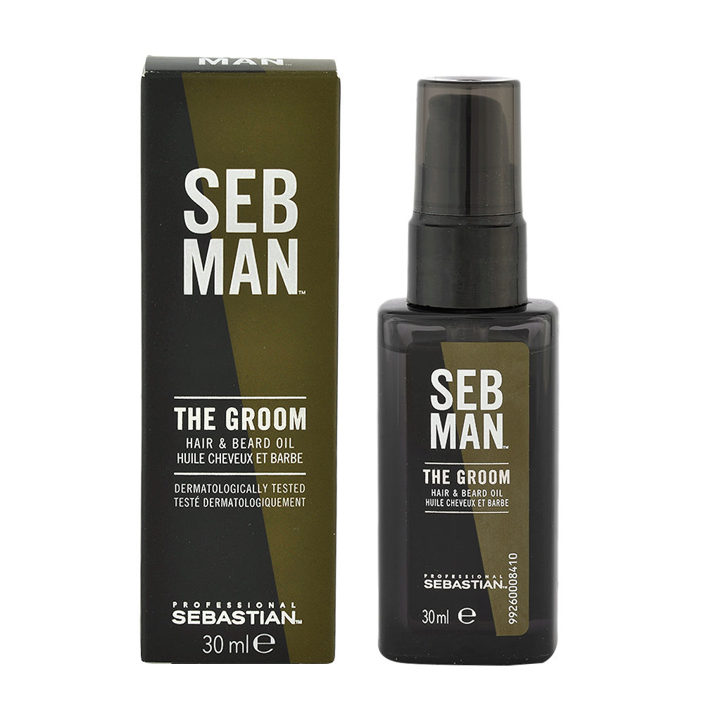 Sebastian Man The Groom 30ml - aceite para barba y cabello