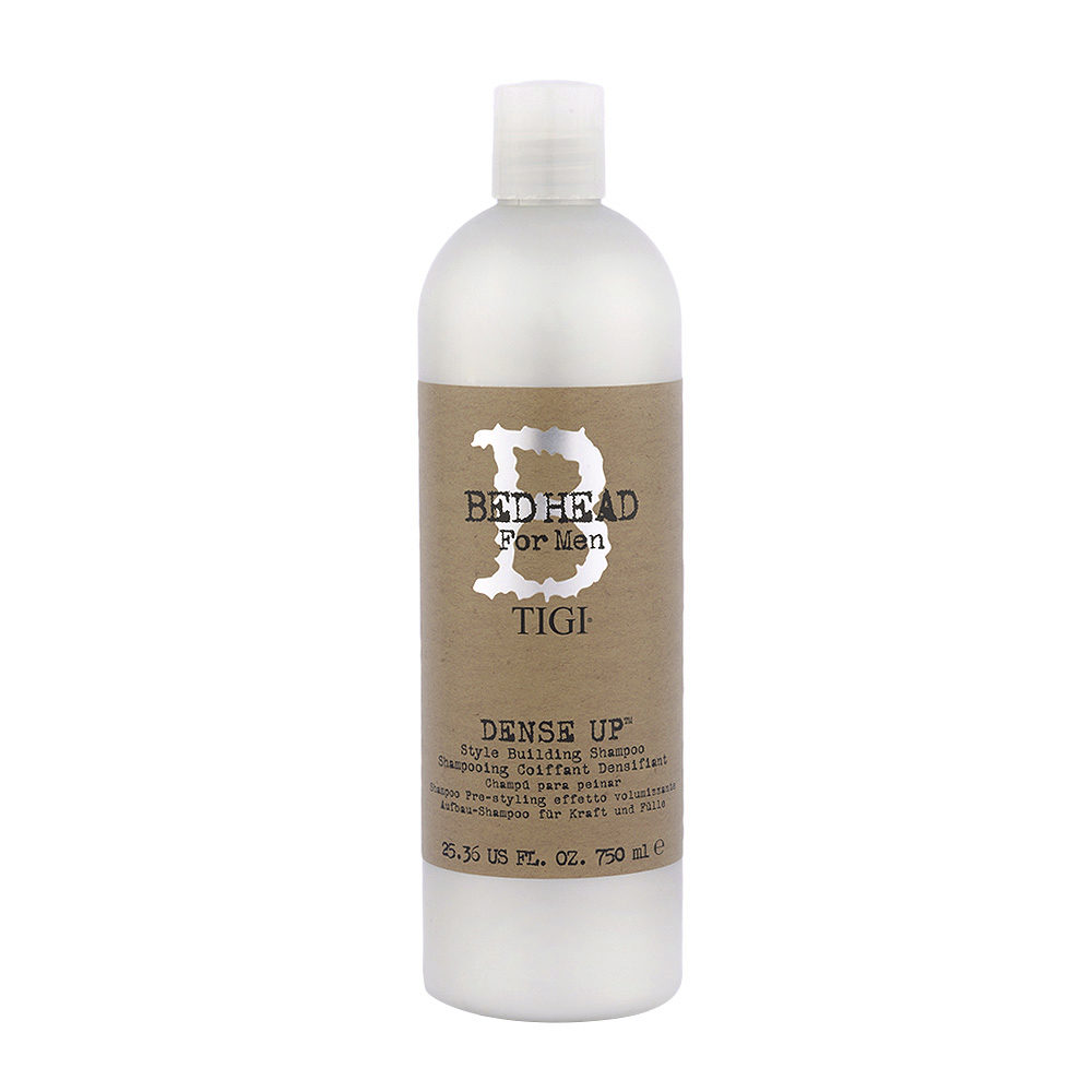 Tigi Bed Head For Men Dense Up Style Building Shampoo 750ml - champú densificador