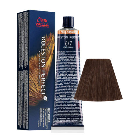 Wella Koleston Perfect Me+ Deep Browns 6/7 Rubio Oscuro Arena 60ml - coloración permanente