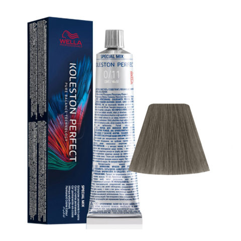 Wella Koleston Perfect Me+ Special Mix 0/11 Ceniza Intenso 60ml - coloración permanente