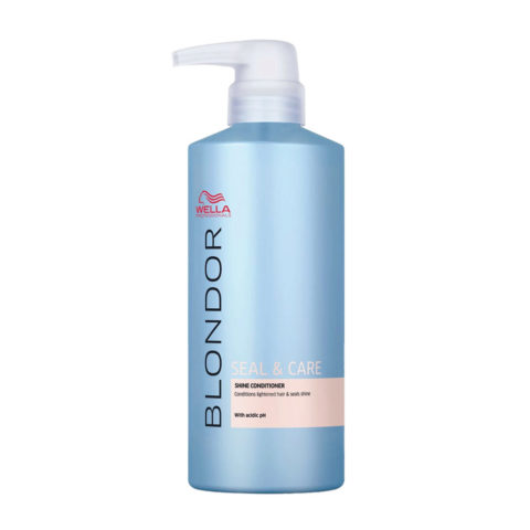 Blondor Seal & Care Shine Conditioner 500ml - post-tratamiento cabello decolorado